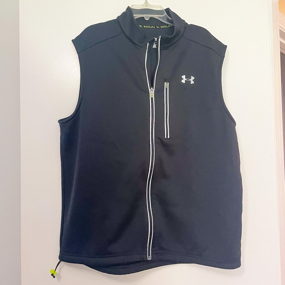 Men’s Black Under Armour Running Vest